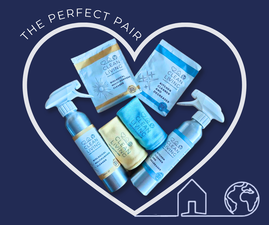 Eco Friendly "Perfect Pair" Kitchen Cleaning Duo