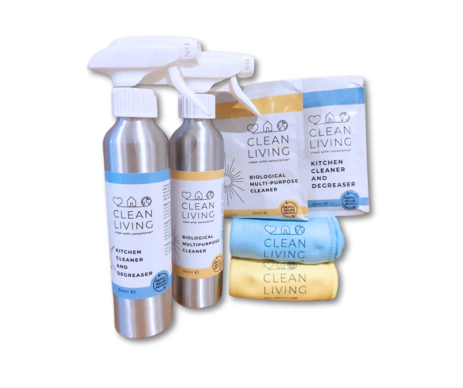 Eco Friendly "Perfect Pair" Kitchen Cleaning Duo