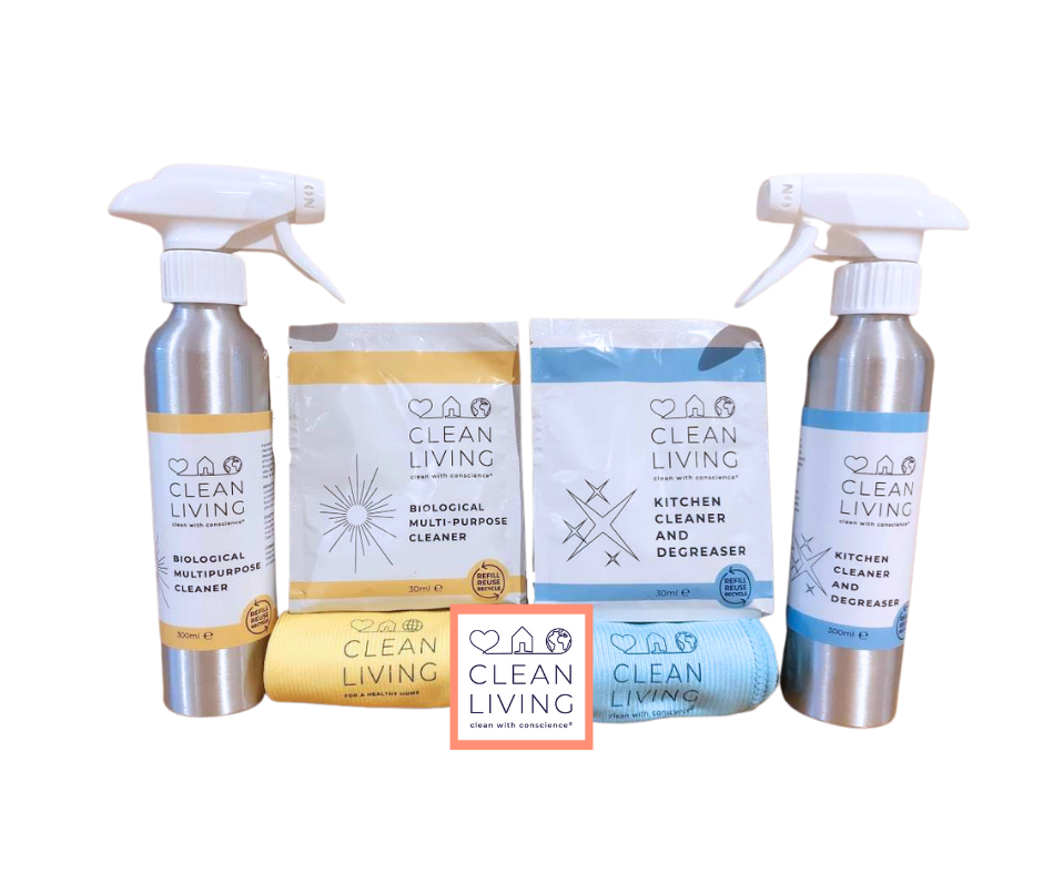 Eco Friendly "Perfect Pair" Kitchen Cleaning Duo