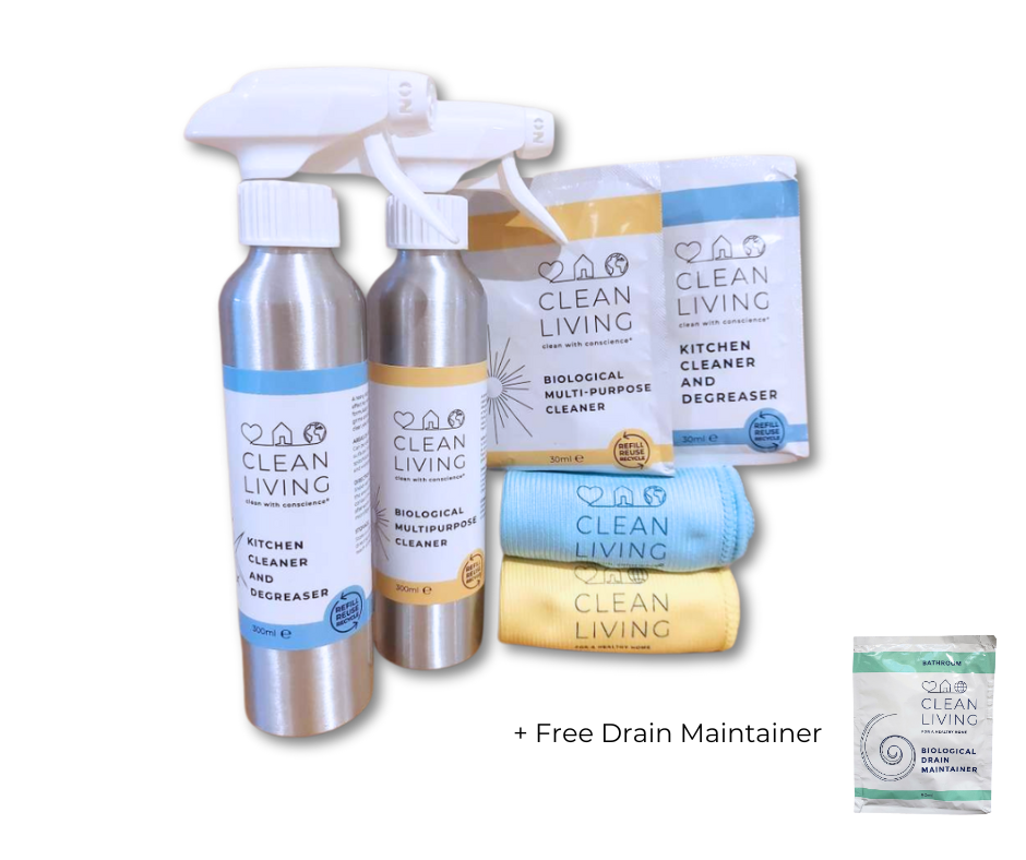 Eco Friendly "Perfect Pair" Kitchen Cleaning Duo
