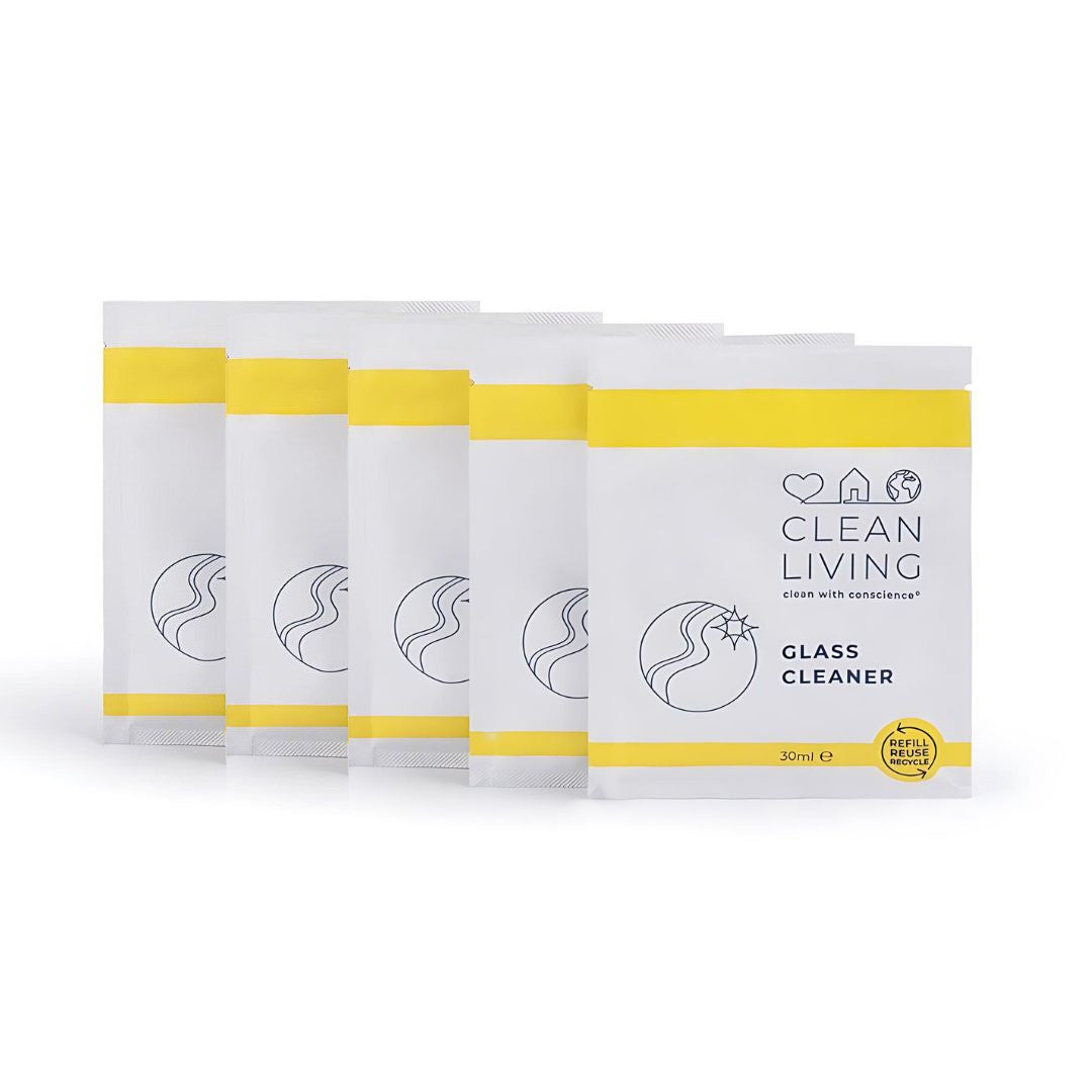 Eco Friendly Glass Cleaner Refill Sachet (Pack Of 5)