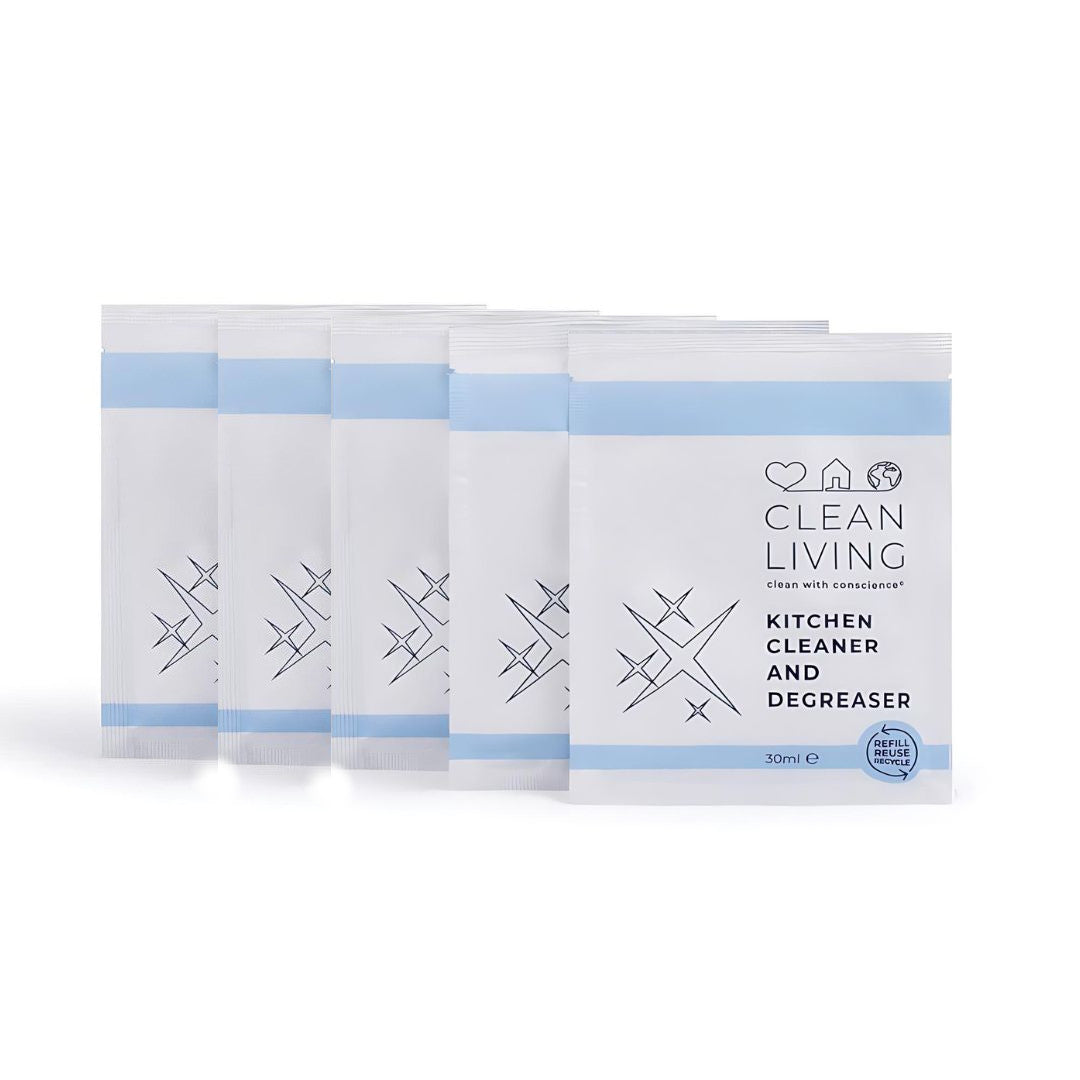 Eco Friendly Kitchen Cleaner & Degreaser Refill Sachet (Pack Of 5)